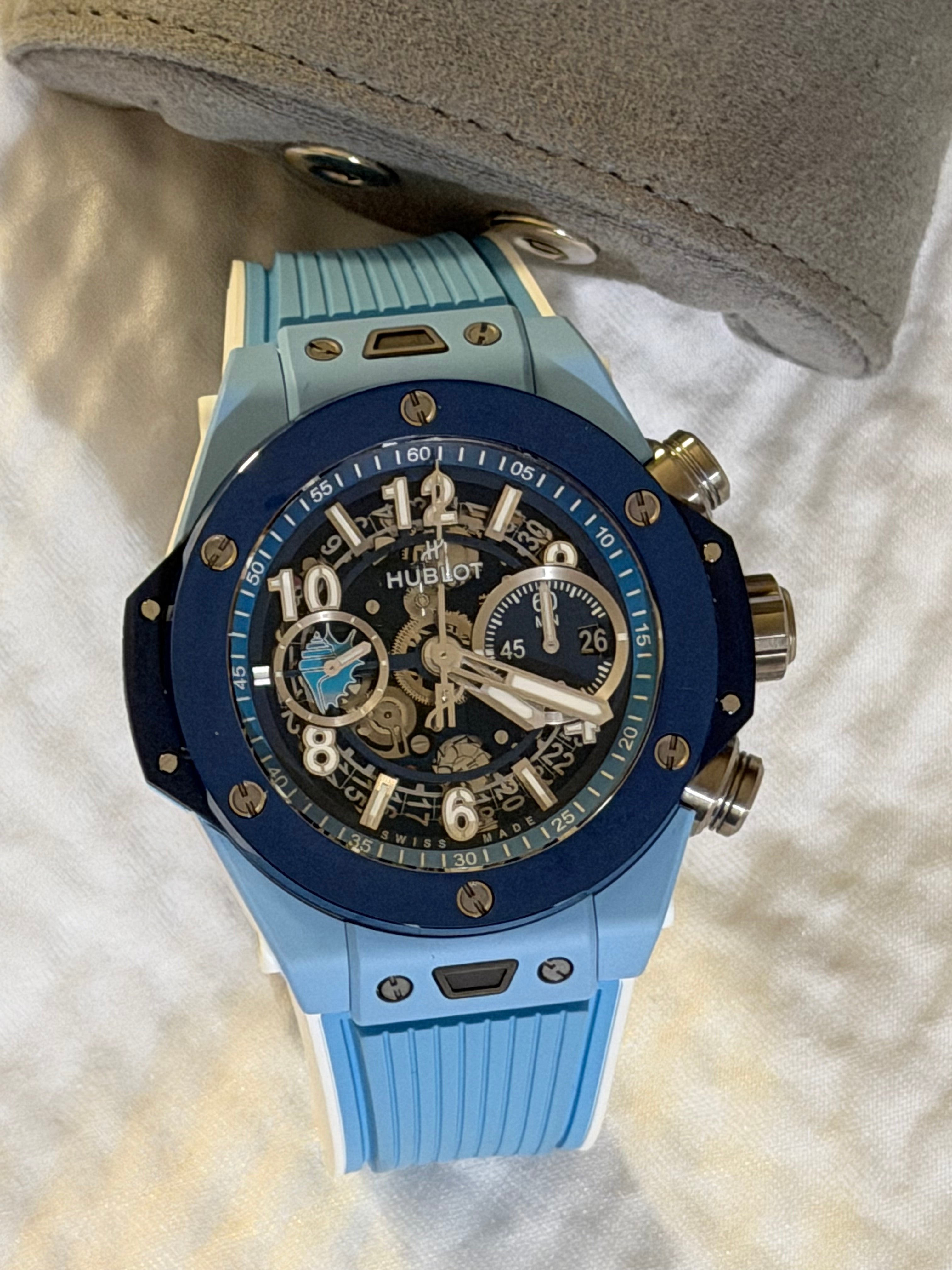 Hublot Big Bang Unico Blue Ceramic Caribbean