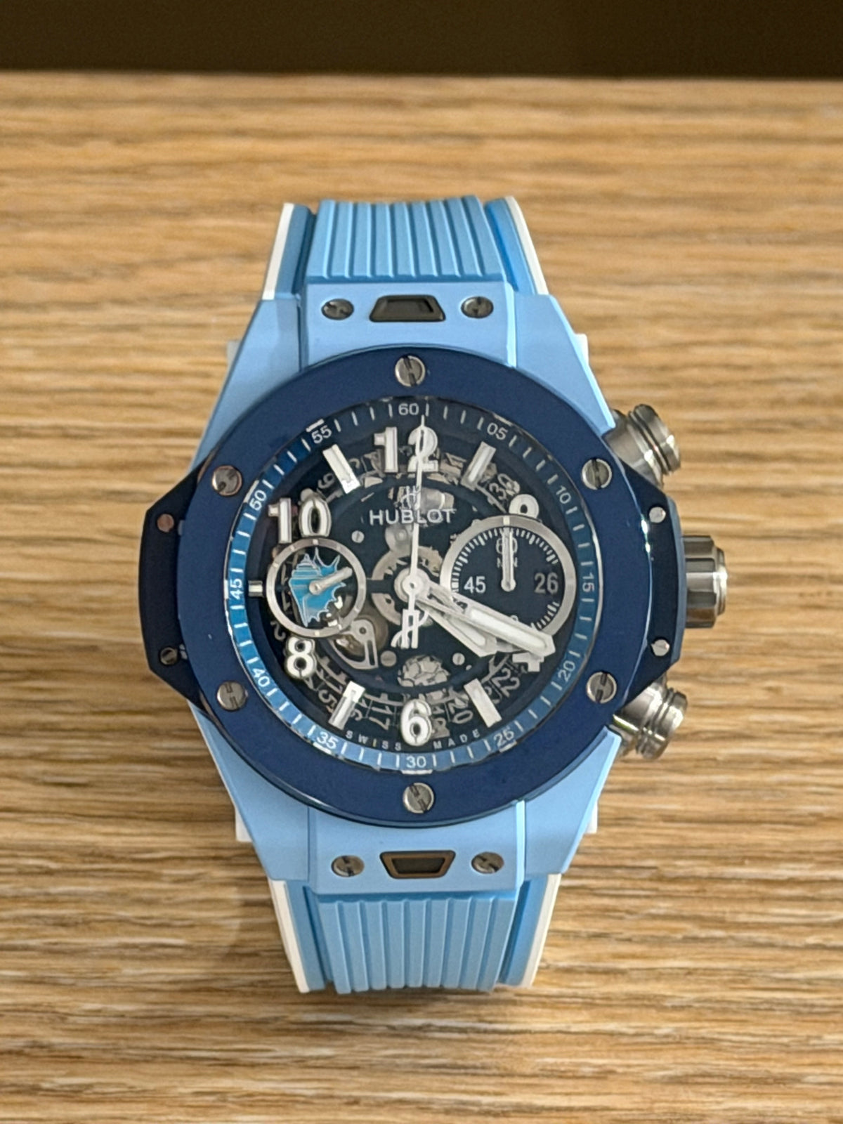 Hublot Big Bang Unico Blue Ceramic Caribbean