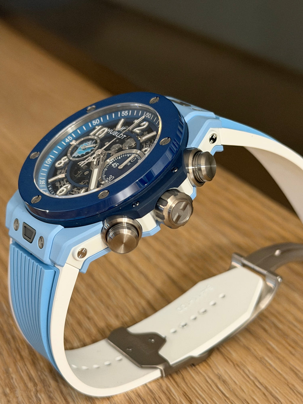Hublot Big Bang Unico Blue Ceramic Caribbean