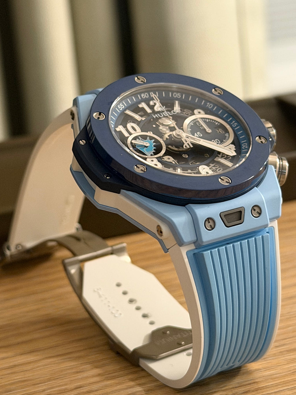 Hublot Big Bang Unico Blue Ceramic Caribbean