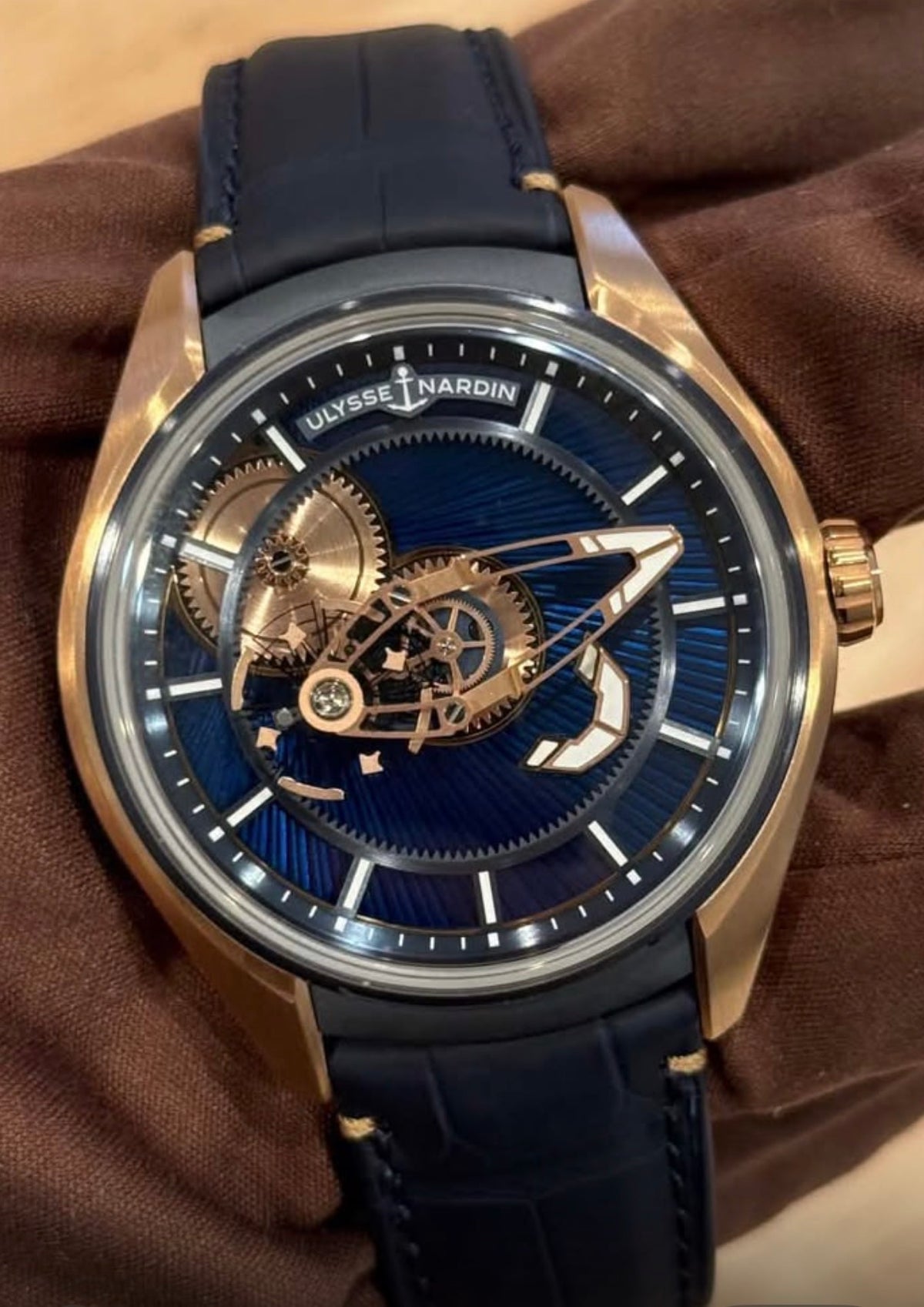 Ulysse Nardin FREAK X GOLD ENAMEL