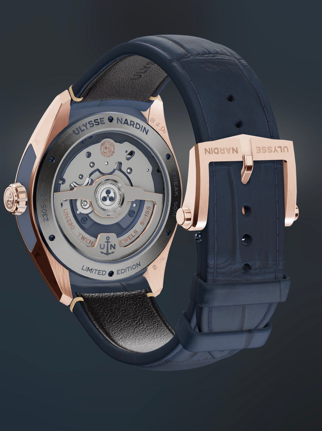 Ulysse Nardin FREAK X GOLD ENAMEL
