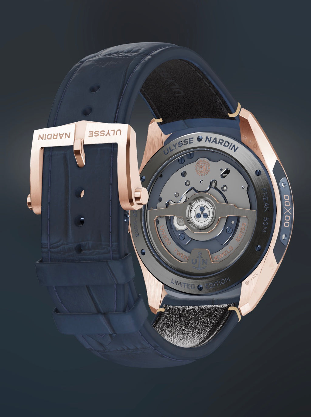 Ulysse Nardin FREAK X GOLD ENAMEL