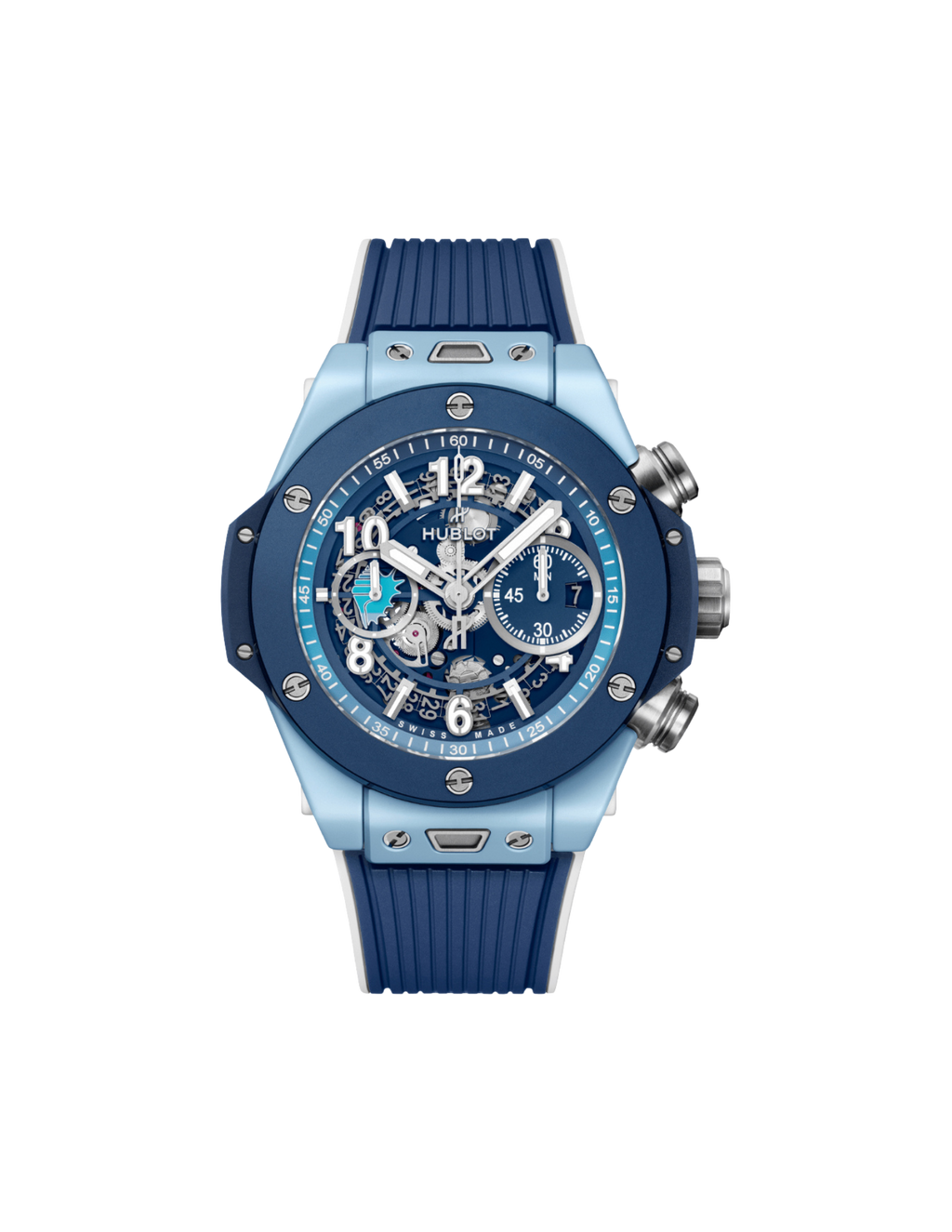 Hublot Big Bang Unico Blue Ceramic Caribbean